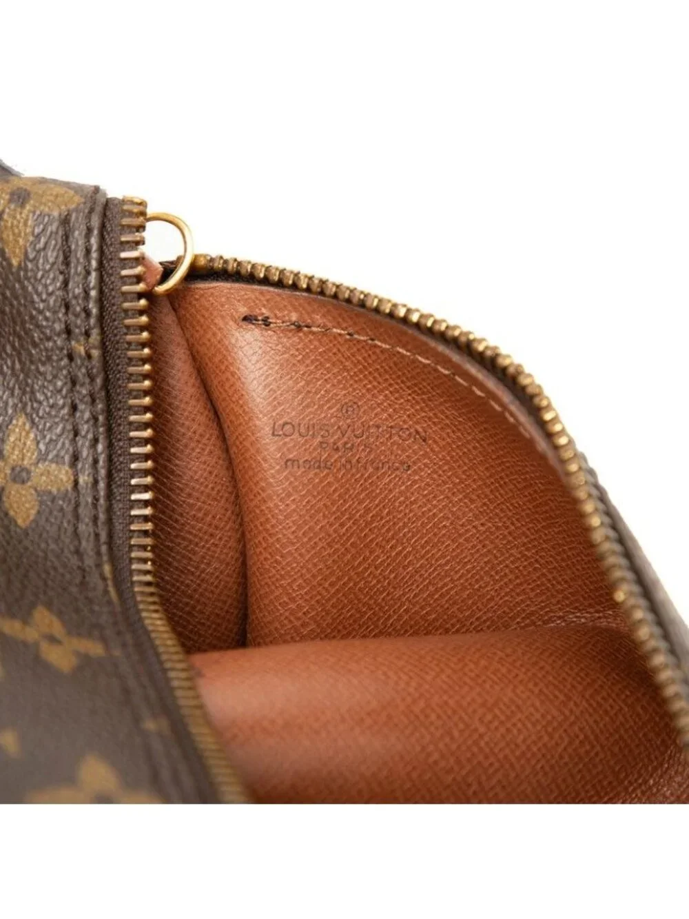 Louis Vuitton Monogram Papillon 30 Handbag Brown Leather